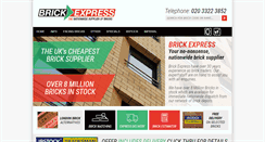 Desktop Screenshot of brickexpress.com